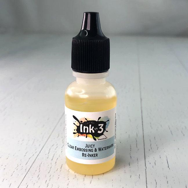 InkOn3 - Re-Inker for Juicy Clear Embossing & Watermark Ink Pad